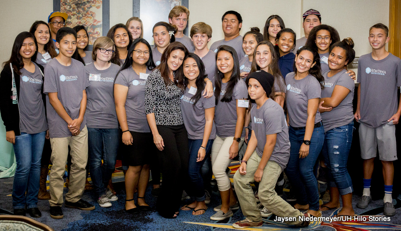 In May 2015 six WHMC-trained peer mediators joined 18 other West Hawai'i youth at the Hokupa'a Youth Forum. The event brings together stakeholders from all over the state to discuss how to best help youth reach their full potential. Participating students are nominated by their schools and it was great that such a high percentage of them were peer mediators.